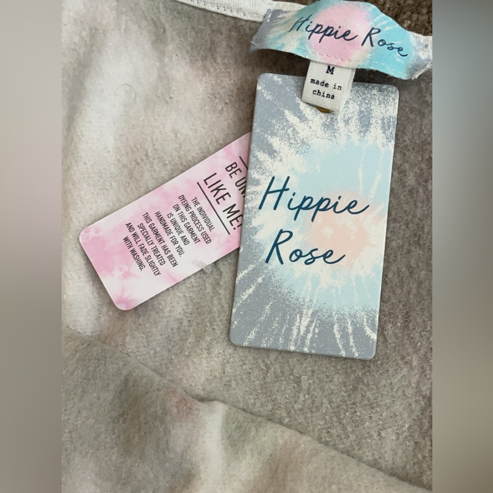 Medium Hippie Rose tie-dye jumpsuit - Picture 3 of 5
